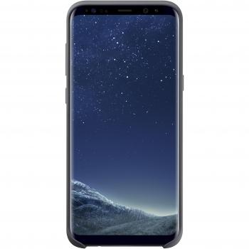 Funda de Silicona Samsung Galaxy S8 Plus, Modelo EF-PG955, Color Gris Oscuro