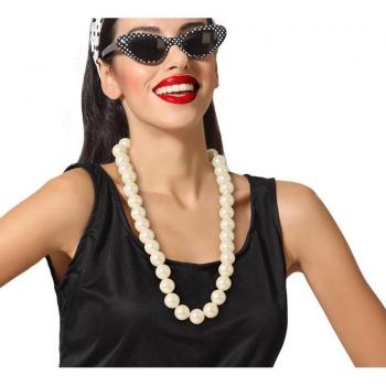Atosa Collar de imitación de Perlas de Diva de Cine