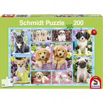 Puzzle Schmidt Spiele Welpen 200 Piezas Infantil