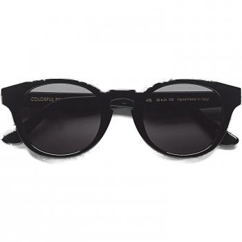 Colorful Standard 12 Deep Black Solid Sunglasses