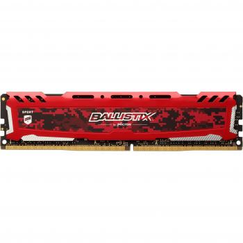 Crucial Ballistix Sport LT BLS4G4D26BFSE 2666 MHz, DDR4, DRAM, Memoria Gamer para ordenadores de sobremesa, 4 GB, CL16