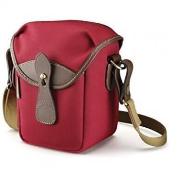Billingham 72 Burgundy Canvas Leather Camera Bag