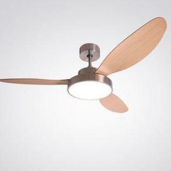 Ventilador de Techo Tulum Shakespear 25W 3 Aspas Mando A Distancia Natural Ø120 Cm