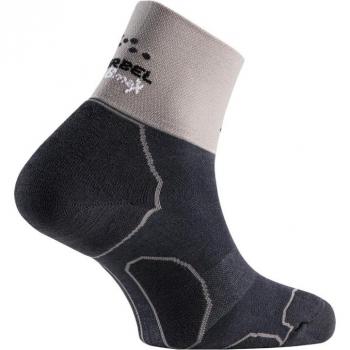 Calcetines Lurbel Desafio Gris Blanco, Talla S