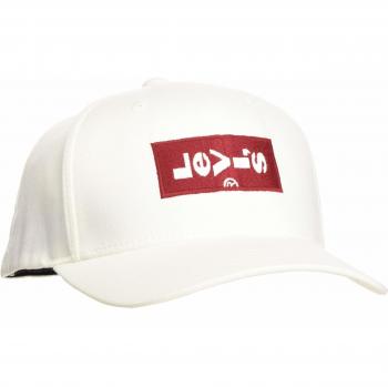 Levi's Lazy Tab Flexfit Gorra, Blanco