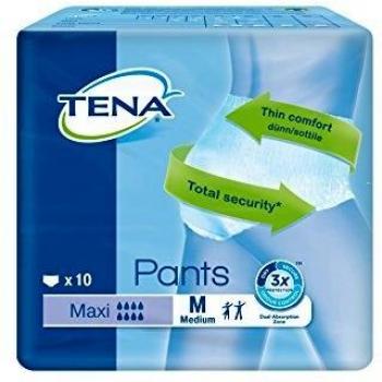 Tena Pañal Para Incotinencias, pack de 10, talla M