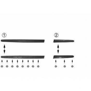 Van Wezel 4028428 Tiras Protectoras para Automóviles