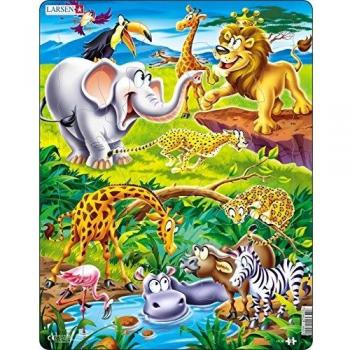 Puzzle Maxi Safari Rey León - 18 Piezas