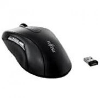 Fujitsu WI960 - Ratón Inalámbrico Óptico para Diestros - 10 Botones - 2.4 GHz - Receptor USB - Blue LED