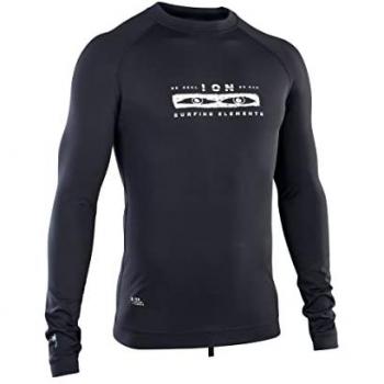Ion Rashguard Ls Azul Hombre Adulto - Camiseta de manga larga, material ligero y transpirable, protección UV, diseño ajustado para mayor comodidad en actividades acuáticas