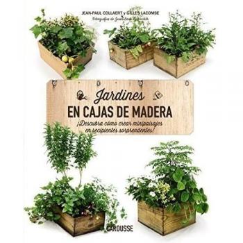 Jardines en cajas de madera