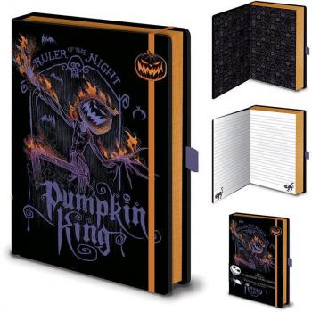 Cuaderno A5 Premium Pesadilla Antes de Navidad Jack Skellington Multicolor Tamaño Estándar