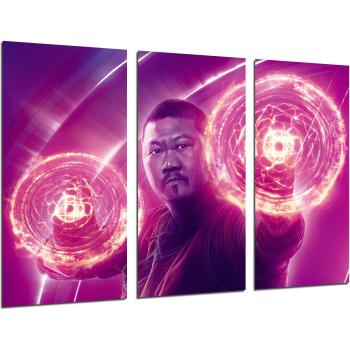 Set de 3 Cuadros Decorativos de Superhéroes Marvel en Madera - Avengers: Guerra Infinita y Doctor Strange