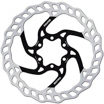 GALFER Bike MTB Disc Wave Ø160MM, Unisex niños, Plateado, ESTANDAR