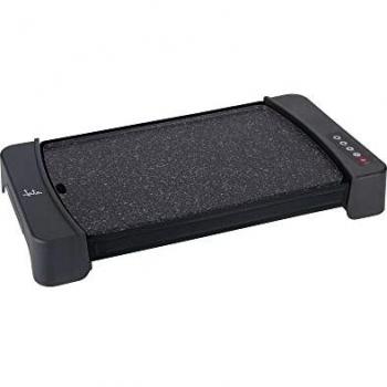 Jata JEGR2851 - Plancha de asar electrónica con 4 temperaturas. Resistencia en M para una distribución del calor por toda la superficie. De gran superficie: 46 x 28 cm. Fácil limpieza. Antiadherente
