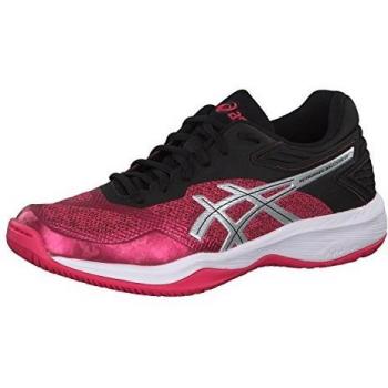 Asics Netburner Ballistic FF 1052A002 Pixel - Zapatillas de voleibol para mujer, color rosa y plateado