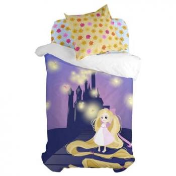Juego de Funda Nórdica Multicolor HappyFriday Mr Fox Long Braid 2 Piezas Cama de 80