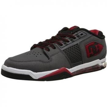 DC Skateboard Shoes RYAN VILLOPOTO GREY/BLACK/RED Size 9