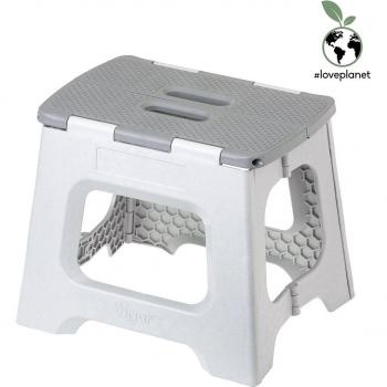 Taburete Plegable Zeroline 27 cm - Resistente, Compacto y Fabricado con Materiales Sostenibles