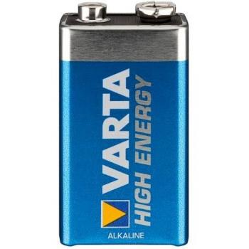 PILA VARTA 6LR61 BLx1 ALC. HIGH ENERGY 9V