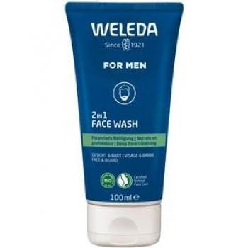 Weleda for Men Gel Limpiador Facial 2 en 1 100ml