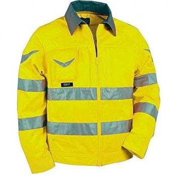 COFRA V018-0-00.Z54 Cazadora, Yellow/Anthracite, 54