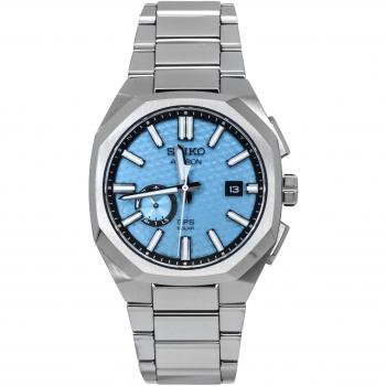 Seiko Astron Starfall Sky GPS Solar Men's Watch Limited Edition 2024 Blue Titanium SSJ027J1