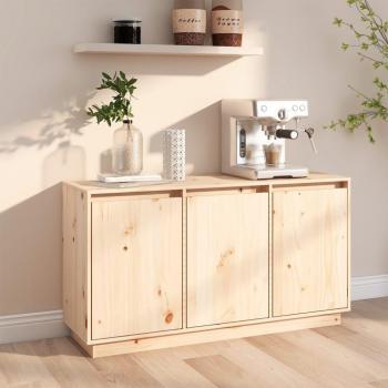 vidaXL Sideboard 111x34x60 cm Solid Wood Pine