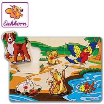 Simba Eichhorn-Puzzle de Madera