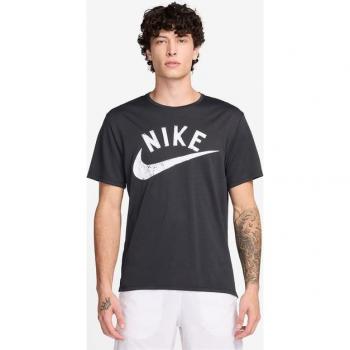 Camiseta de running Nike Miler Swoosh Dri-FIT para hombre - Gris