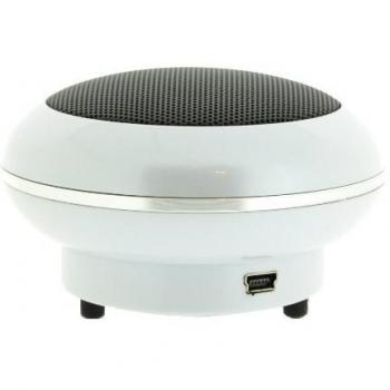 Divoom ITOUPB - Altavoz para MP3/telefonía, color blanco