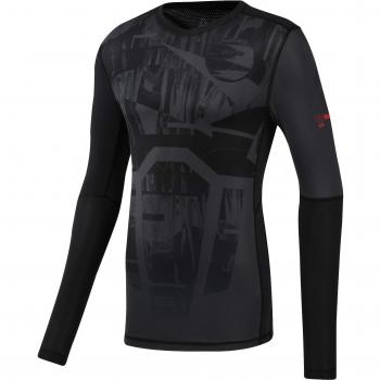 Reebok Ost LS Comp tee-Printed Camiseta, Hombre, colgr7, S
