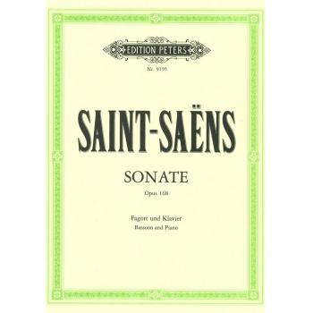 SAINT SAENS - Sonata Op.168 en Sol Mayor para Fagot y Piano