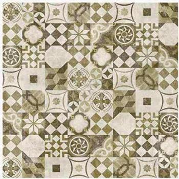 Baldosas de PVC Click 5G Mix y Match - Carreaux de Cemento Beige Claro - Paquete de 1,49 m²