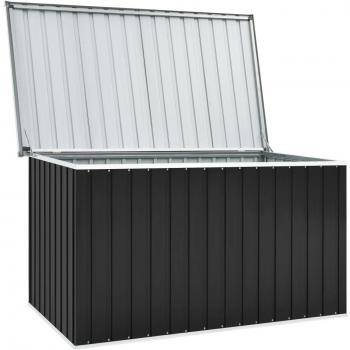 Cofre de almacenamiento antracita para muebles de jardín 171 x 99 x 93 cm