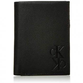 Cartera Billetera DE Cuero con Logo CALVIN KLEIN