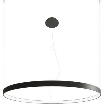 Lámpara Rio 110 LED integrado Acero negro 1 bombilla 150cm