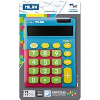 Milan 159906TMBBL - Calculadora, 10 dígitos, multicolor