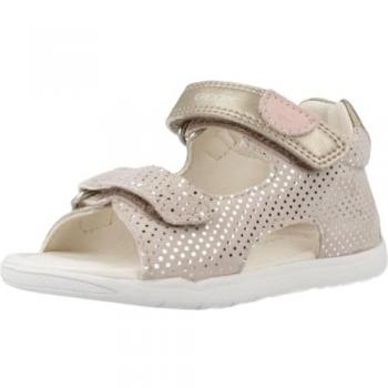 Sandalias Geox para Niña Modelo Macchia en Beige/Dorado, Talla 20 EU