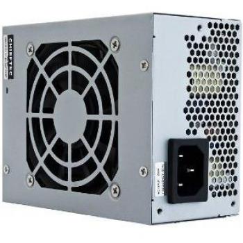 Fuente de Alimentación Chieftec SFX-350BS-L 350W, 20+4 Pin ATX, Activa PFC, Eficiencia >85%, Ventilador de 8cm, Color Plata