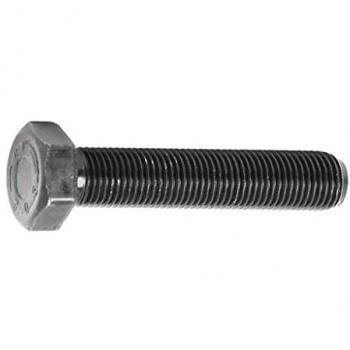 Tornillo Cabeza Hexagonal DIN 933 C-8.8 UNF 3/8 x 30 mm Caja de 50 Unidades Color Negro