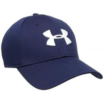 Under Armour Cap Blitzing II - Gorra de golf para hombre, color azul marino, talla M/L