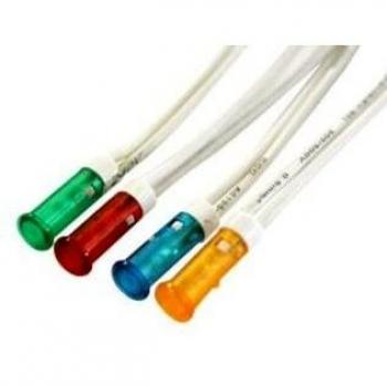 ElectroDH Piloto LED 230V con Cable De 200mm Color Ambar
