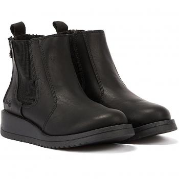 Blowfish Malibu Women's Black Calo Wedge Chelsea Boots