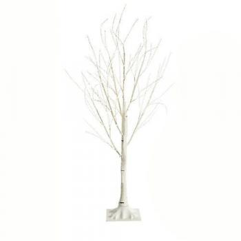Árbol artificial de abedul blanco 180 cm con iluminación LED - Viking Choice
