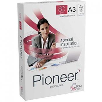 PAPEL MULTIFUNCIONAL PIONEER TAMAÑO A3 80G/M² 500 HOJAS