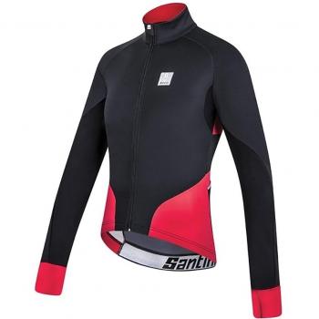 Santini Fashion FS 507 75 BETA - Santini Beta Windstopper XFree 210 Jacket Black/Red 3Xlarge