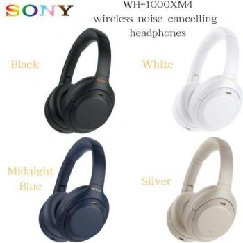 Auriculares inalámbricos Sony WH-1000XM4 con cancelación de ruido, LDAC, Alexa y hasta 30 horas de reproducción continua