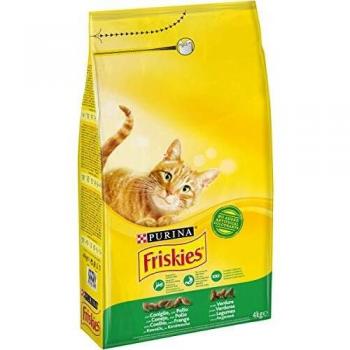 Purin Friskies Adult Cat with Rabbit, Chicken and Vegetables - 4kg