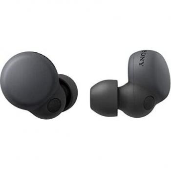 Auriculares LinkBuds S True Wireless de Sony con Noise Cancelling, Ultraligeros para llevarlos cómodamente todo el día, Calidad de llamada cristalina, Hasta 20 H de batería con estuche de carga, Negro
